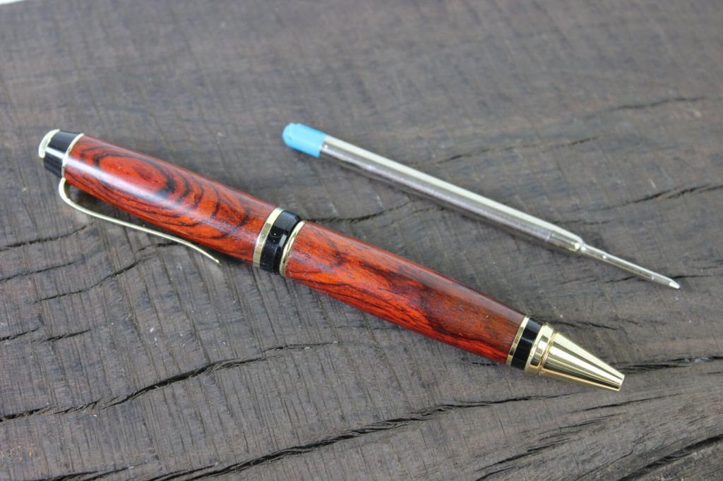 A Cigar pen with a parker style refill